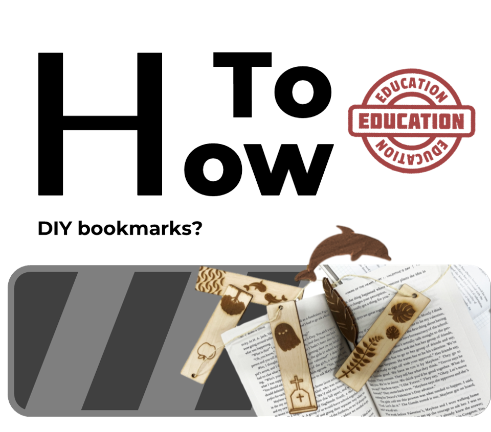 # How to DIY bookmarks？