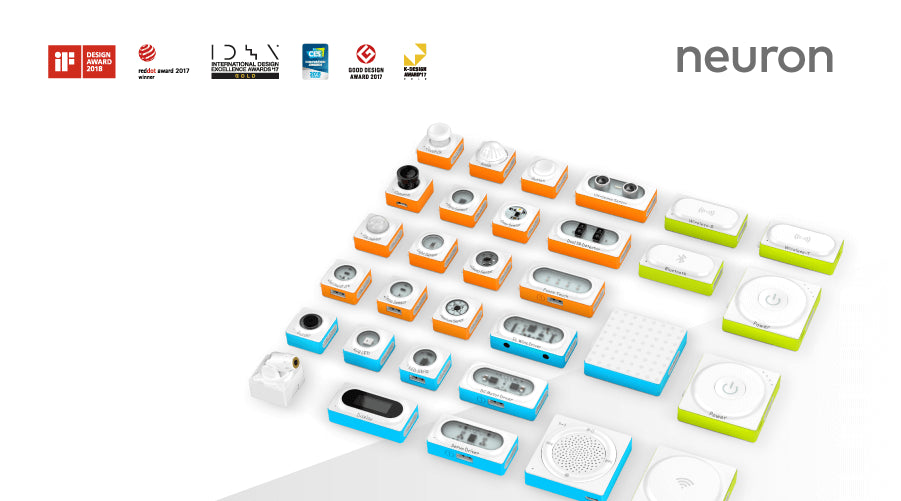 A Programmable Electronic Building Block Platform for IoT and AI