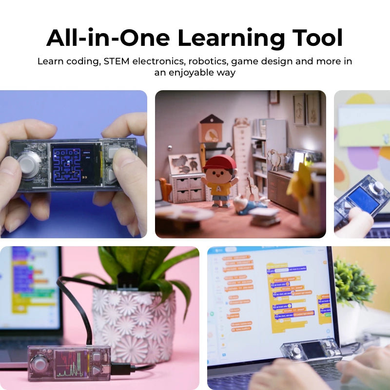 Makeblock CyberPi: Educational Electronics Kits for Beginners to Learn Programming