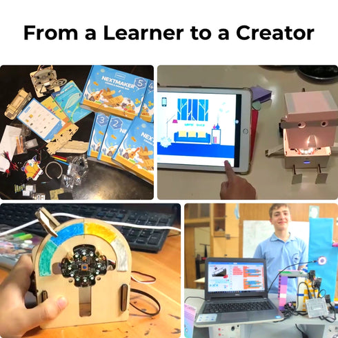 Makeblock NextMaker: STEM Monthly Subscription Plan for kids with 60+ Free Online Courses