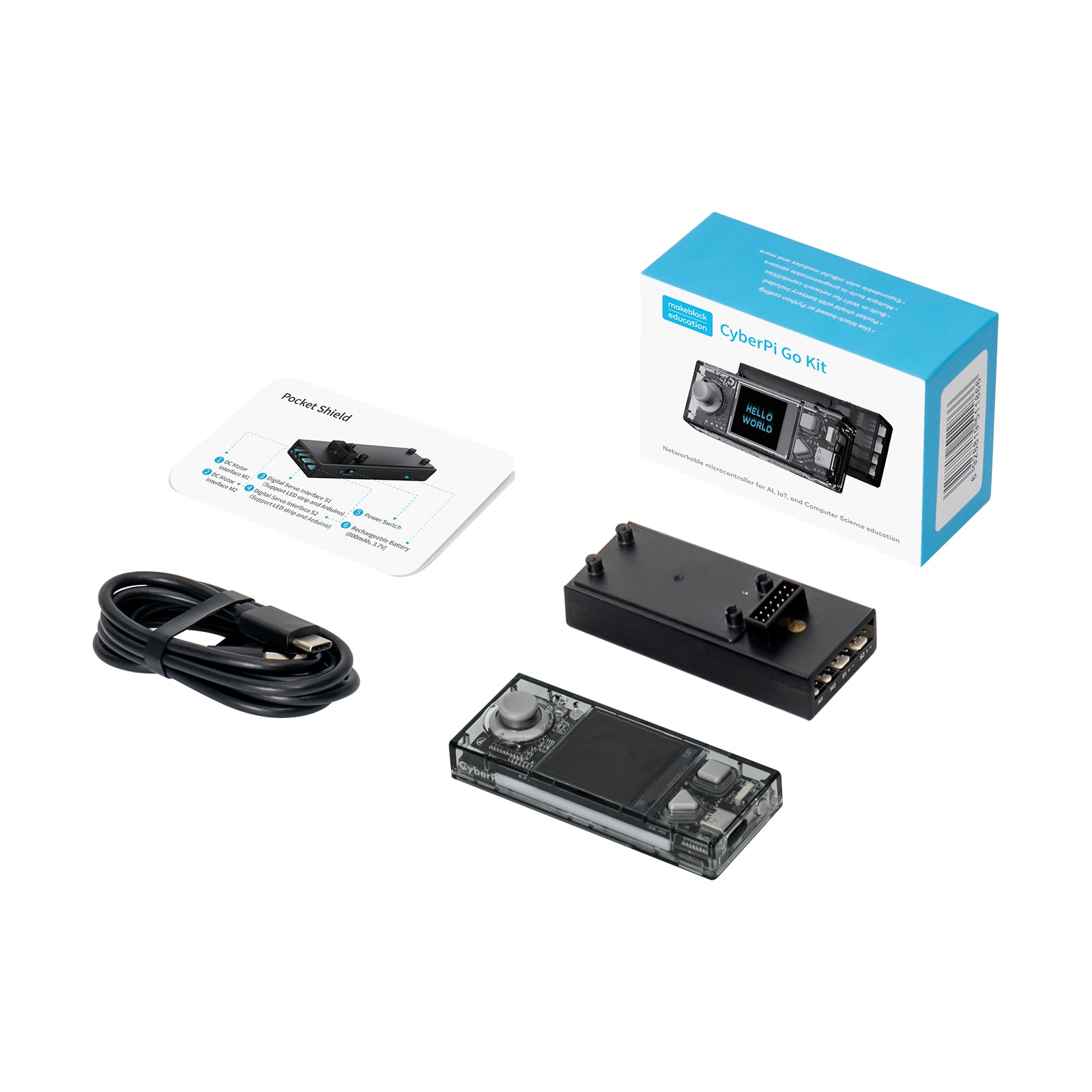 Makeblock CyberPi: Educational Electronics Kits for Beginners to Learn Programming