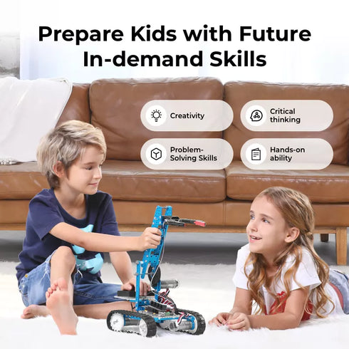 Makeblock mBot Ultimate: 10-in-1 Robot Building Kit for Students