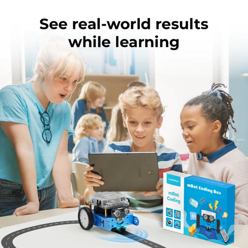 Makeblock mBot: Kid's First Robot Kit for DIY and STEM Learning