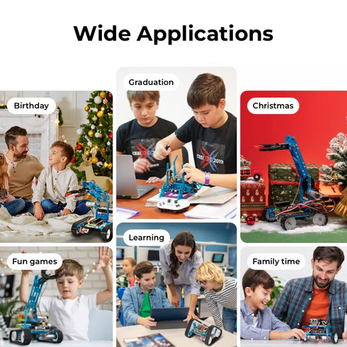 Makeblock mBot Ultimate: 10-in-1 Robot Building Kit for Students