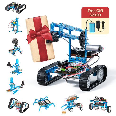Makeblock mBot Ultimate: 10-in-1 Robot Building Kit for Students