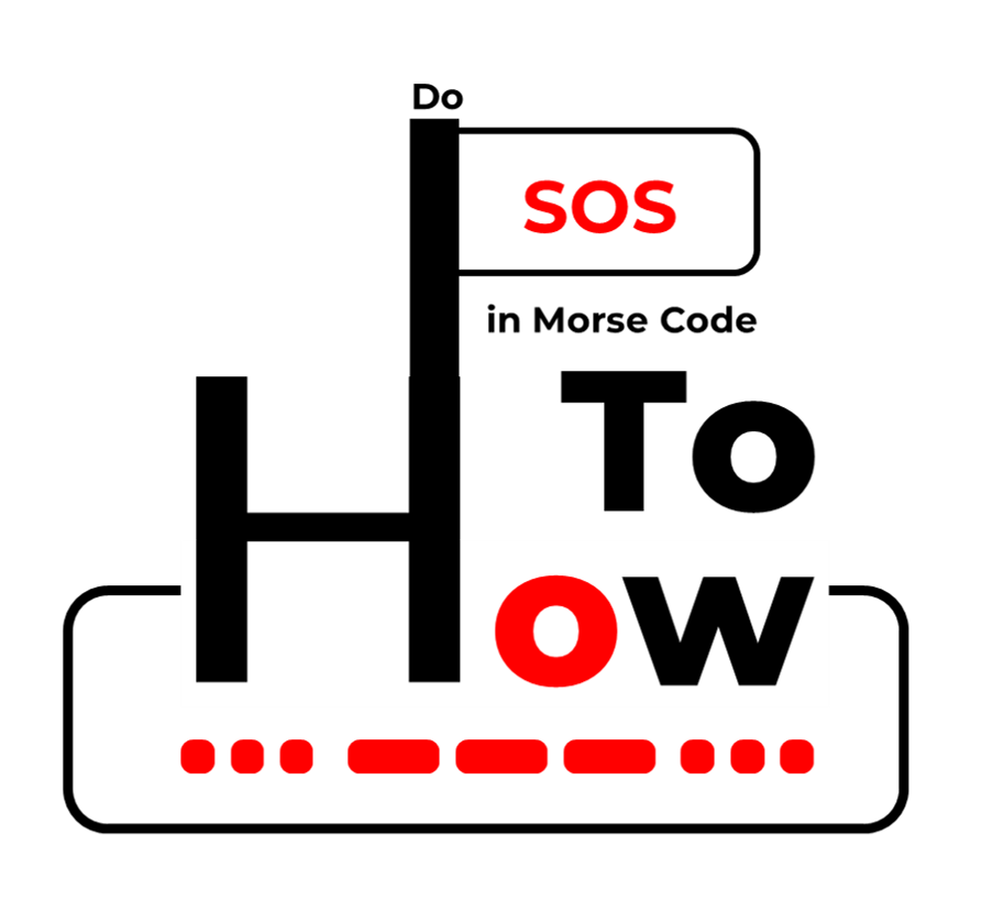 # How to do SOS in Morse Code 
