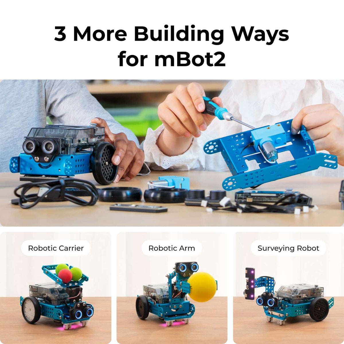 mBot2 Smart World 3-in-1 Add-on Pack – Makeblock