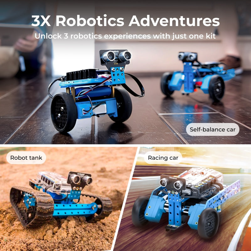 Makeblock mBot Ranger: 3-in-1 Robotics Kit for Building Robots from Scratch