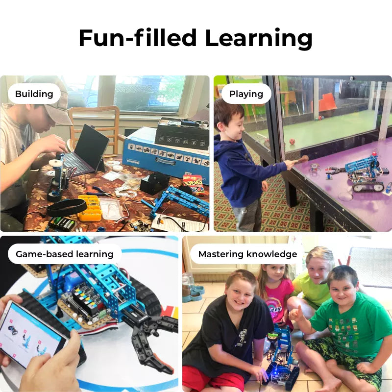 Robotics kit for teens to enjoy fun-filled learning