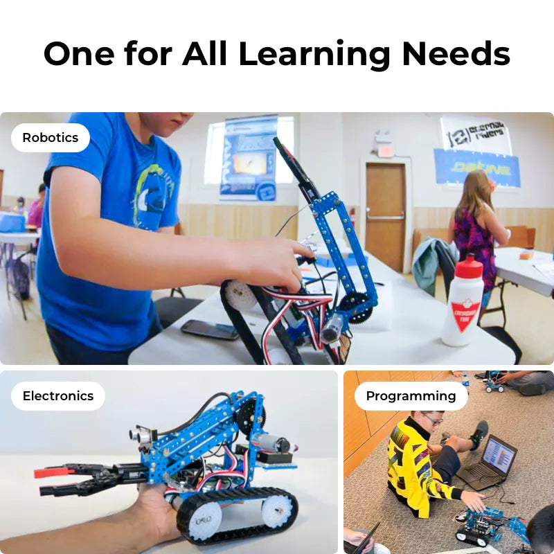 Robotics kits for kids to learn electronics and programming