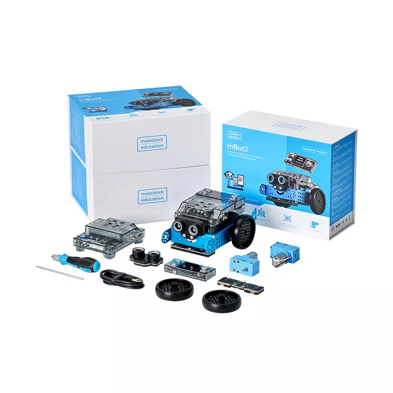 The Coding Bot - STEM Educational Toy Robot For Kids Age 5 6 7 8. 4-In-1  Learning Robotic Car With Discovery / Induction / Program / Music Modes.