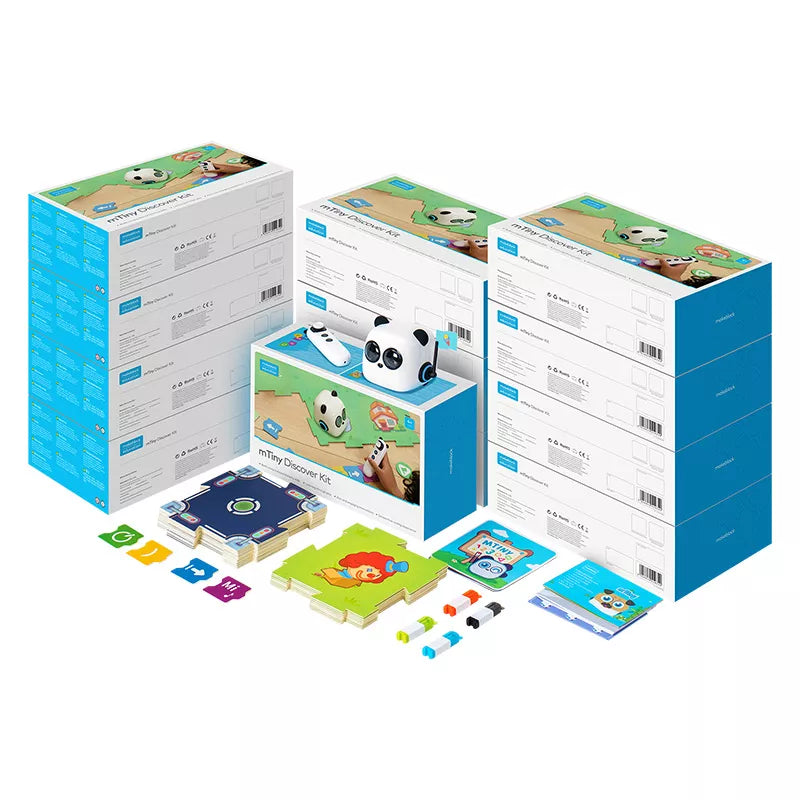 Mtiny Blocks Buy mTiny: Cute Panda Robot for kindergarten toddler | Makeblock
