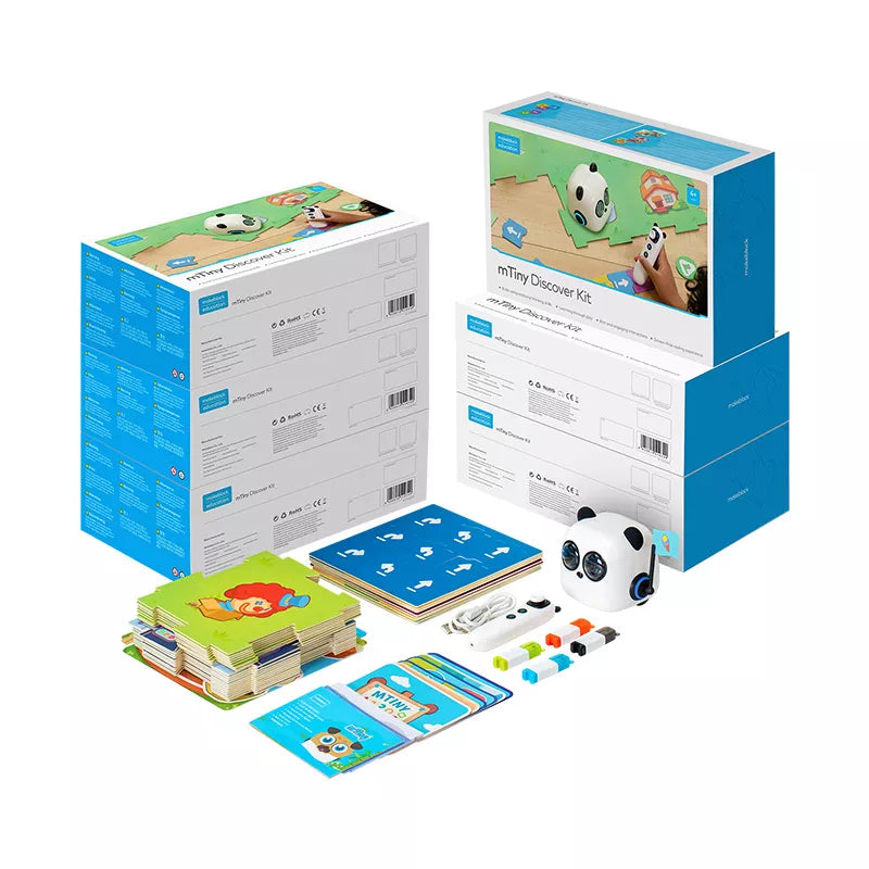 Mtiny Blocks Buy mTiny: Cute Panda Robot for kindergarten toddler | Makeblock