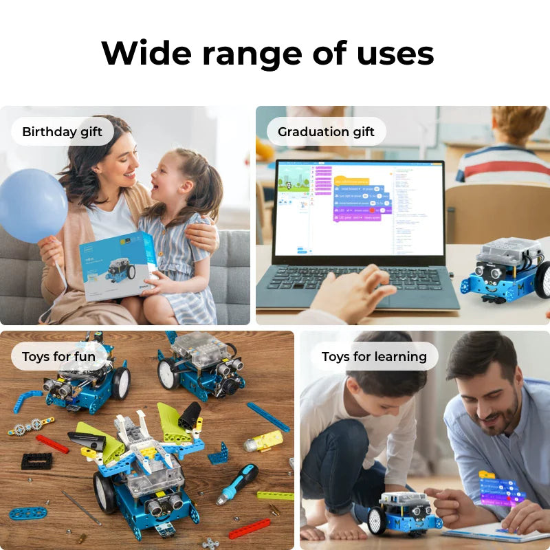 Makeblock mBot: Kid's First Robot Kit for DIY and STEM Learning