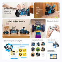 Buy mBot2 Rover: AI Robotics Kit for STEM Learning | Makeblock