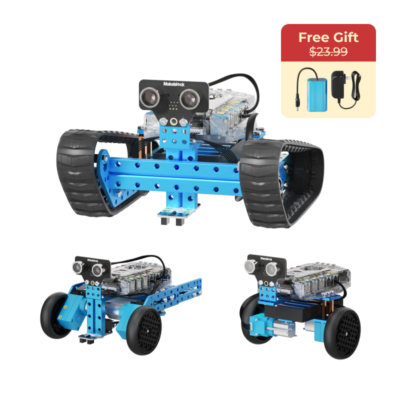 Makeblock mBot Ranger 3-in-1 Robot Kit: product photograph from Makeblock.