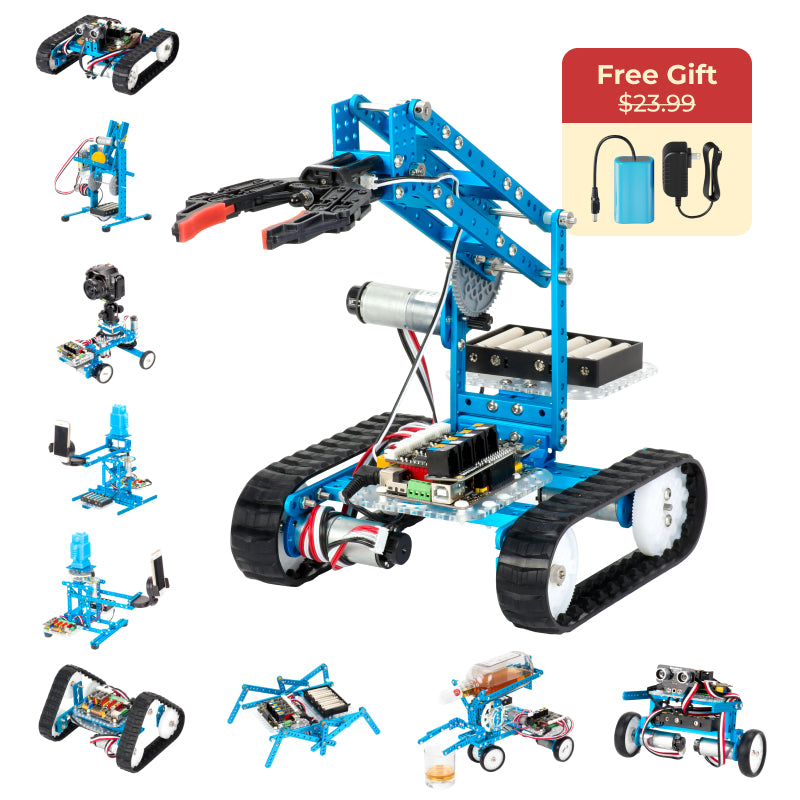 Makeblock mBot Ultimate 10-in-1 Robot Kit: product photograph from Makeblock.