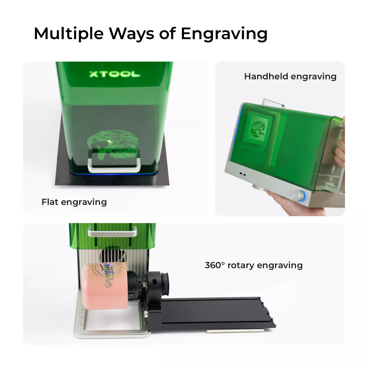 xTool F1: Fastest Portable Laser Engraver with  IR + Diode Laser