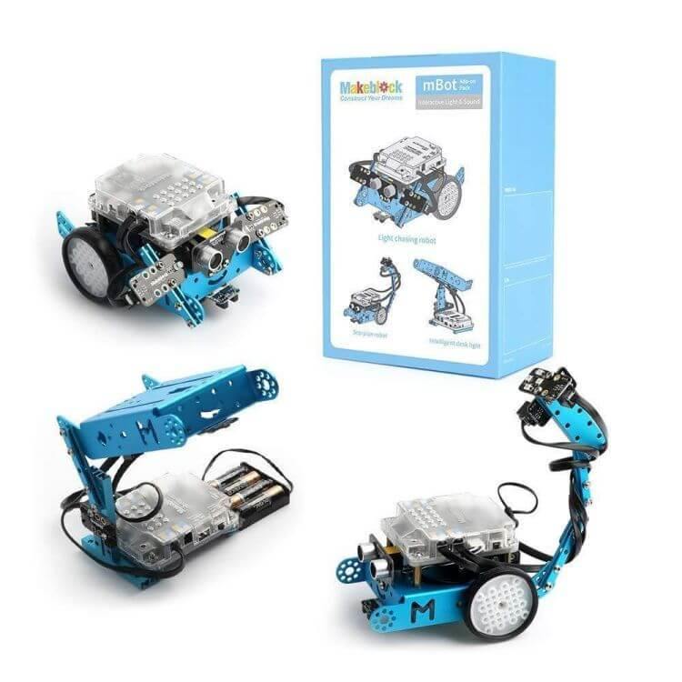 Makeblock mBot 海外版 Interactive Light & Sound Robot 3-in-1 Add-on Pack for mBot