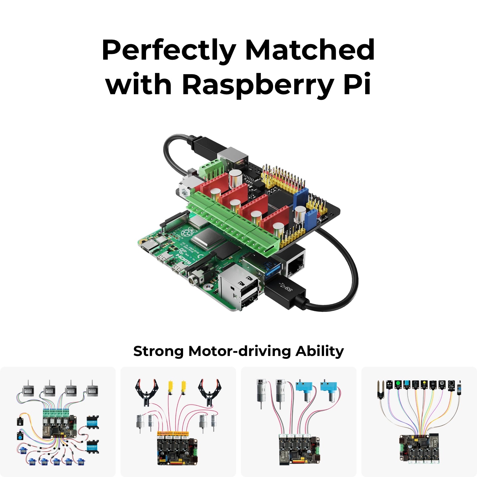 compatible with raspberry pi for robotics projects and python coding